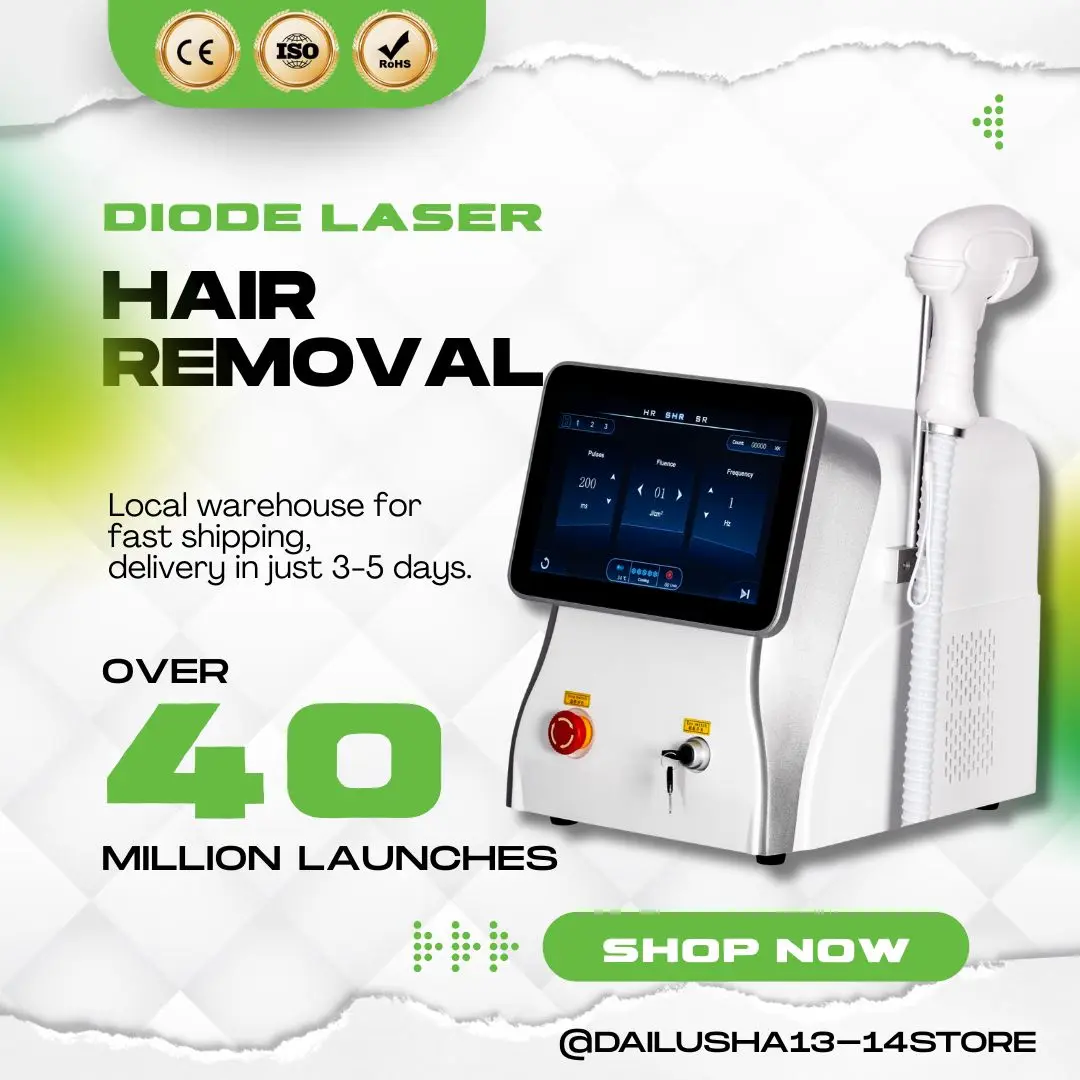Newest Ice Platinum 808nm Diode Laser Hair Removal 3 wavelengths Painless Permanent Epilator Alexandrite For Salon or Home Use
Newest Ice Platinum 808nm Diode Laser Hair Removal 3 wavelengths Painless Permanent Epilator Alexandrite For Salon or Home Use