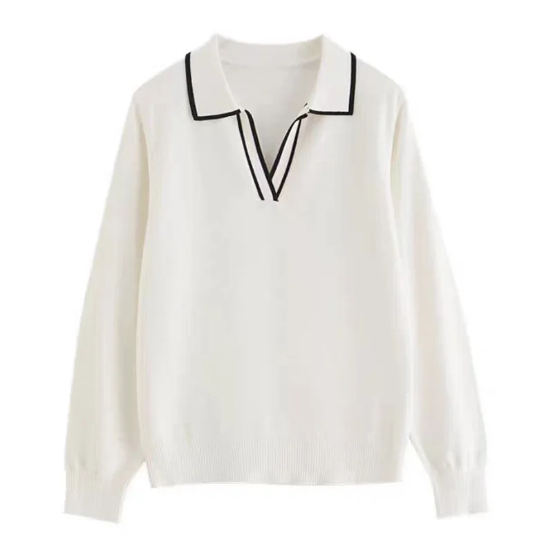 Spring New Product Golf Women's Outdoor Sports Long Sleeve Shirt Fashion V-neck Pure Cotton Pullover Versatile Knitted lapel Top
Spring New Product Golf Women's Outdoor Sports Long Sleeve Shirt Fashion V-neck Pure Cotton Pullover Versatile Knitted lapel Top