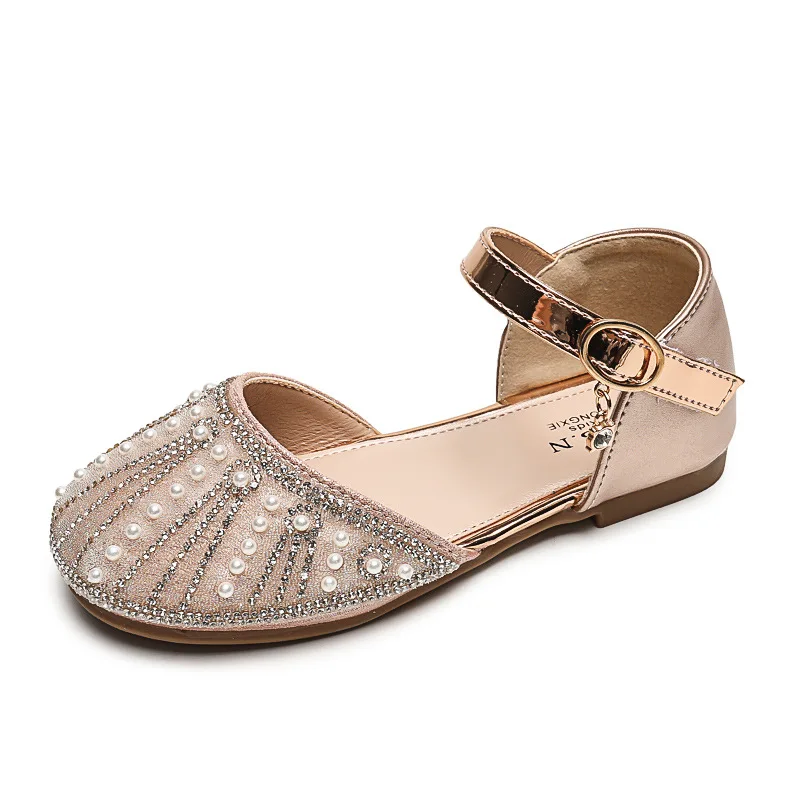 Girls Baotou Sandals Fashion Soft Soled Princess Dance Party Shoes Little Kids Show Shoes Spring/Summer Rhinestone Pearl Sandals
Girls Baotou Sandals Fashion Soft Soled Princess Dance Party Shoes Little Kids Show Shoes Spring/Summer Rhinestone Pearl Sandals