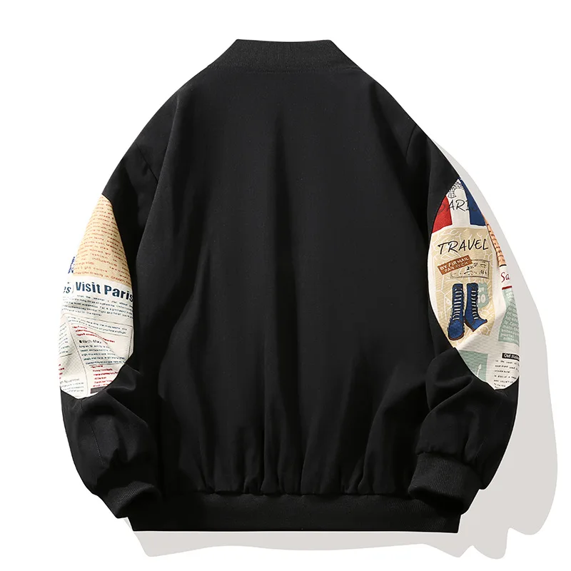 2025 New street retro hip-hop patchwork baseball jacket, trendy men's loose boyfriend casual all-purpose jacket, men's coat
2025 New street retro hip-hop patchwork baseball jacket, trendy men's loose boyfriend casual all-purpose jacket, men's coat