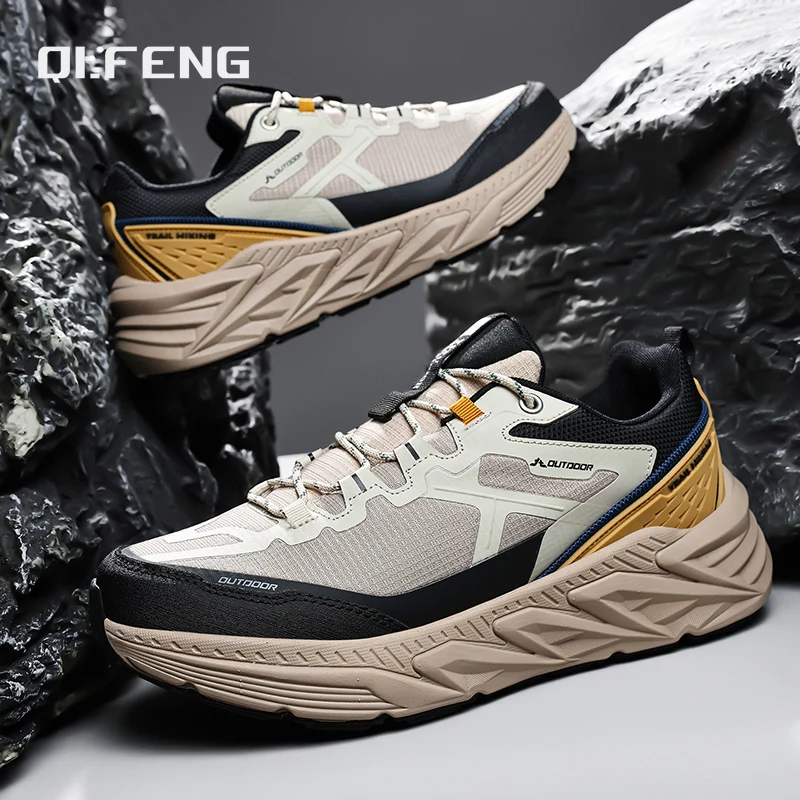 Outdoor New Lightweight Casual Shoes Large Men's Sports Shoes Spring and Autumn Mesh Breathable Thick Bottom Trendy Footwear
Outdoor New Lightweight Casual Shoes Large Men's Sports Shoes Spring and Autumn Mesh Breathable Thick Bottom Trendy Footwear