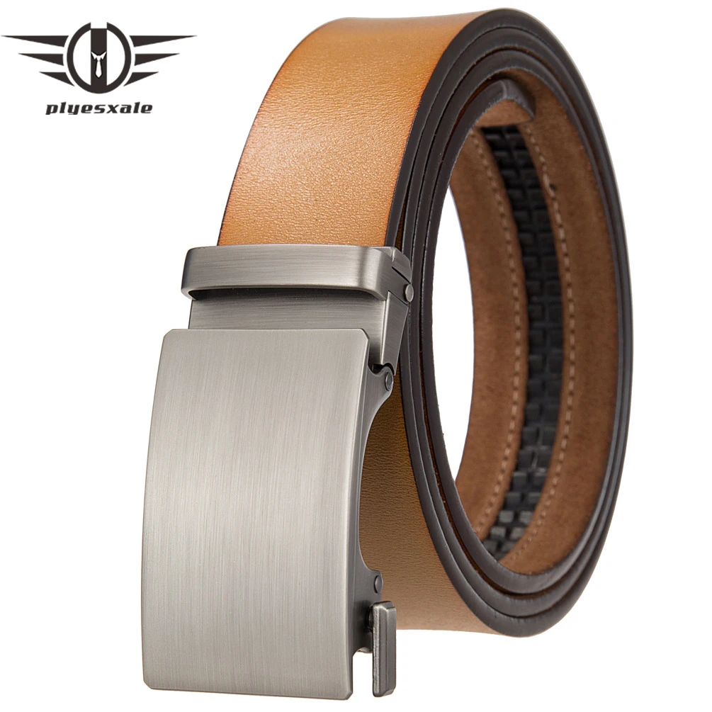Plyesxale Black Red Brown Cowskin Leather Belts For Men Luxury Designer Automatic Buckle Waist Strap Formal Casual Belts B983
Plyesxale Black Red Brown Cowskin Leather Belts For Men Luxury Designer Automatic Buckle Waist Strap Formal Casual Belts B983