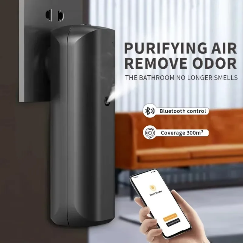 Aroma Diffuser Hotel Wall Mounted Plug-in Air Scent Oil Diffuser Machine App Control For Toilet
Aroma Diffuser Hotel Wall Mounted Plug-in Air Scent Oil Diffuser Machine App Control For Toilet