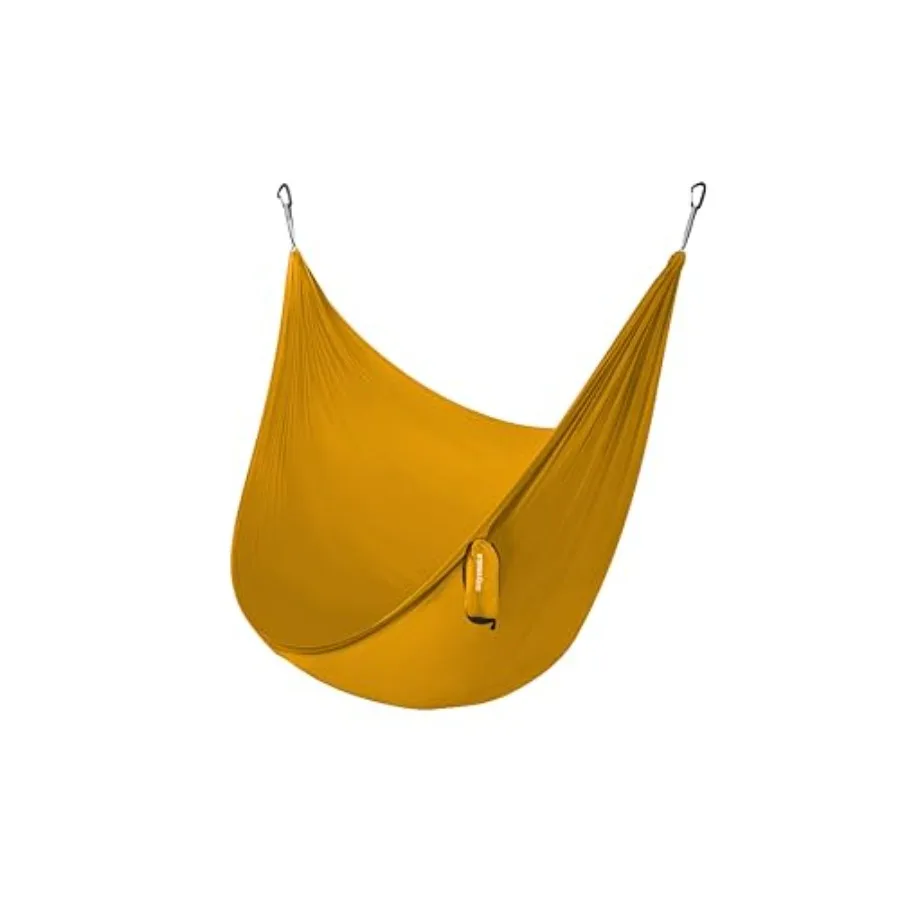 Chair Hammock - Ultralight Single Hammock with Wiregate Carabiners - Sunset Yellow
Chair Hammock - Ultralight Single Hammock with Wiregate Carabiners - Sunset Yellow