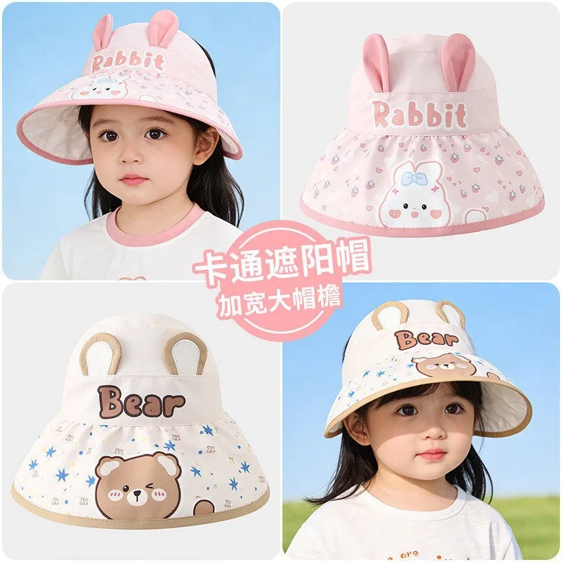 Princess Style Children's Sun Hat with Large Brim Empty Top for Baby Girls Summer Anti-Uv Hat for Little Girls Cute And Stylish
Princess Style Children's Sun Hat with Large Brim Empty Top for Baby Girls Summer Anti-Uv Hat for Little Girls Cute And Stylish