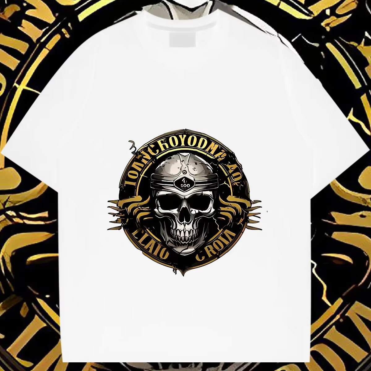 Tops Loose Oversized Round Collar Tee American Retro Men Woman T Shirt Classic Creative Causal Tshirt Comfortable Rapper T-shirt
Tops Loose Oversized Round Collar Tee American Retro Men Woman T Shirt Classic Creative Causal Tshirt Comfortable Rapper T-shirt