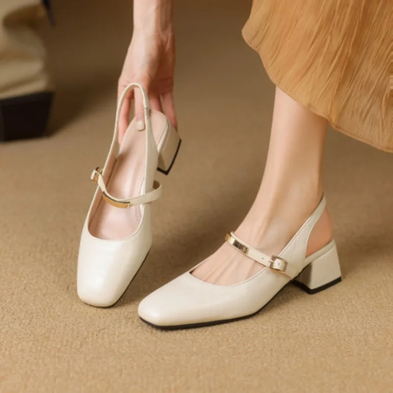 Large Size 2025 Summer Comfort Shoes for Women Luxury Sandals Cross High Heels Suit Female Beige Big Fashion High-heeled Low
Large Size 2025 Summer Comfort Shoes for Women Luxury Sandals Cross High Heels Suit Female Beige Big Fashion High-heeled Low