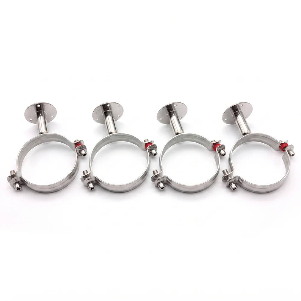 SS304 Pipe Support Clamp Bracket Fixed Height 50mm Tube Holder with Base Plate for Plumbing HVAC Industrial Piping Heavy Duty
SS304 Pipe Support Clamp Bracket Fixed Height 50mm Tube Holder with Base Plate for Plumbing HVAC Industrial Piping Heavy Duty