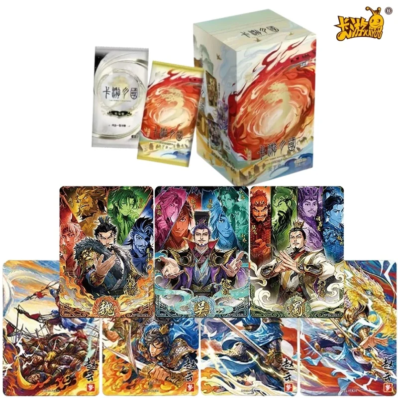 KAYOUGenuine Three Kingdoms Hero Ode Unify The World Wave 9 Trading Cards Anime Peripheral Collectible Cards Toy Gifts
KAYOUGenuine Three Kingdoms Hero Ode Unify The World Wave 9 Trading Cards Anime Peripheral Collectible Cards Toy Gifts