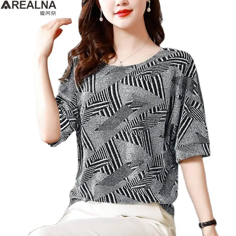 blusas mujer de moda 2022 summer Elegant Fashion Office Shiny Shirts Women Clothing Oversized elastic vintage loose Pullover Top
blusas mujer de moda 2022 summer Elegant Fashion Office Shiny Shirts Women Clothing Oversized elastic vintage loose Pullover Top