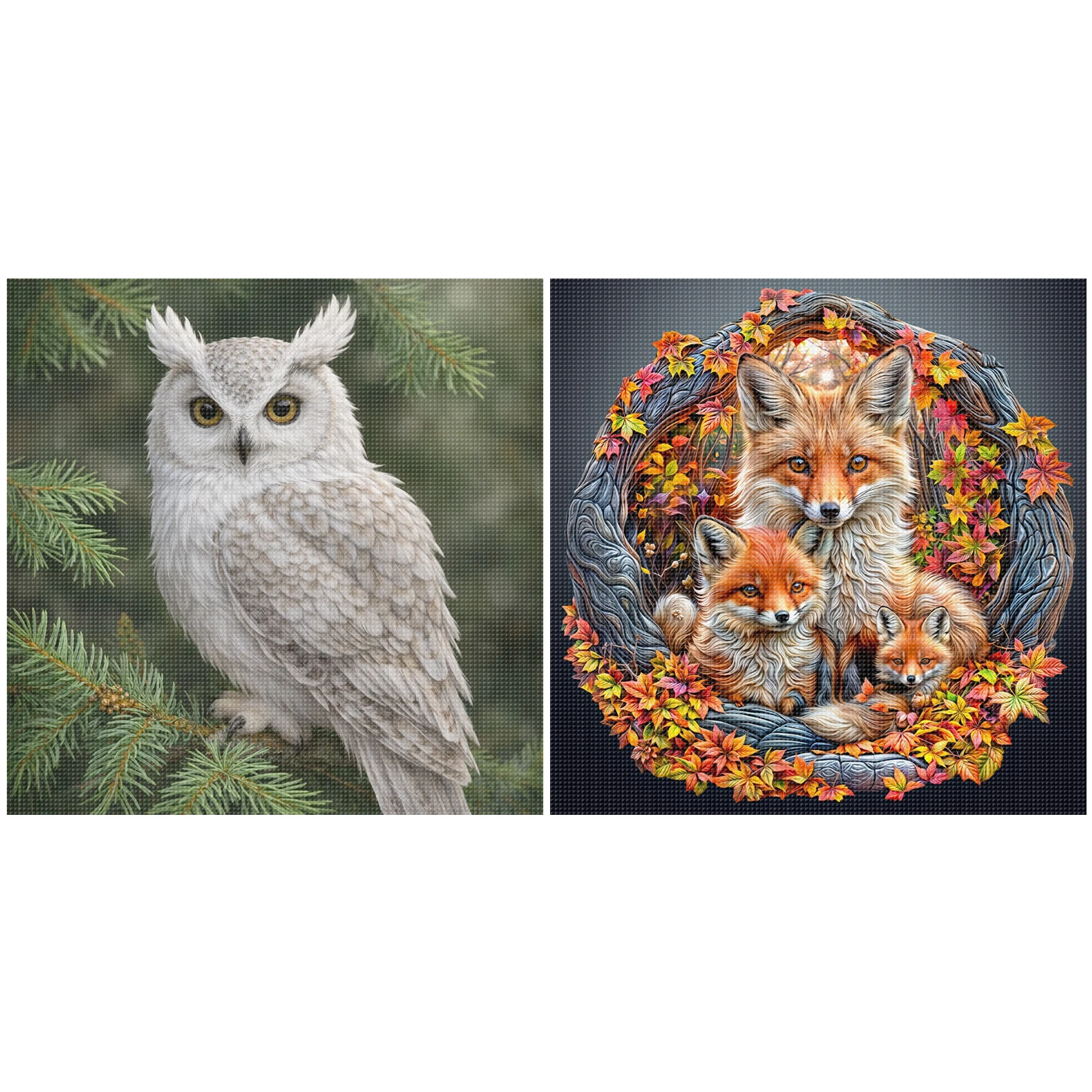 Animal Full 11CT 3 Strands DIY Stamped Needlework Embroidery Kit Home Decor Embroidery Needlepoint Starter Kits 15.75x15.75in
Animal Full 11CT 3 Strands DIY Stamped Needlework Embroidery Kit Home Decor Embroidery Needlepoint Starter Kits 15.75x15.75in
