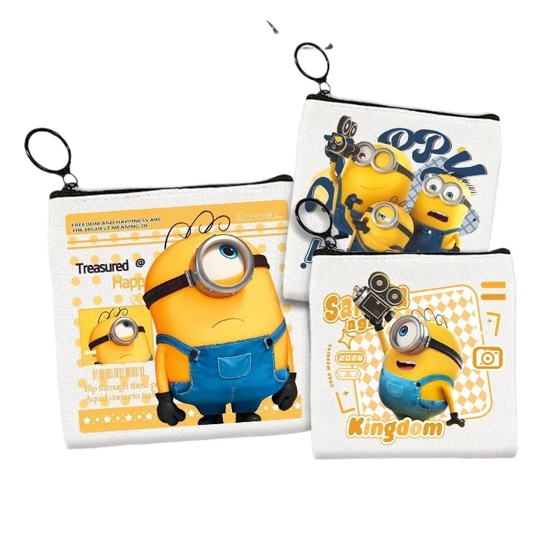 Minionsed Cute Coin Purse Unique Creative Small Wallet, Multifunctional Storage Pouch for Student Campus ID Card Keys Coins
Minionsed Cute Coin Purse Unique Creative Small Wallet, Multifunctional Storage Pouch for Student Campus ID Card Keys Coins