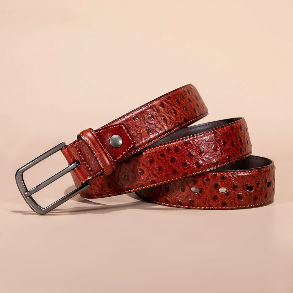 Vintage Leather Men's Classic Business Jeans Suit Accessories Casual Versatile Pin Buckle Belt 3.5cm
Vintage Leather Men's Classic Business Jeans Suit Accessories Casual Versatile Pin Buckle Belt 3.5cm