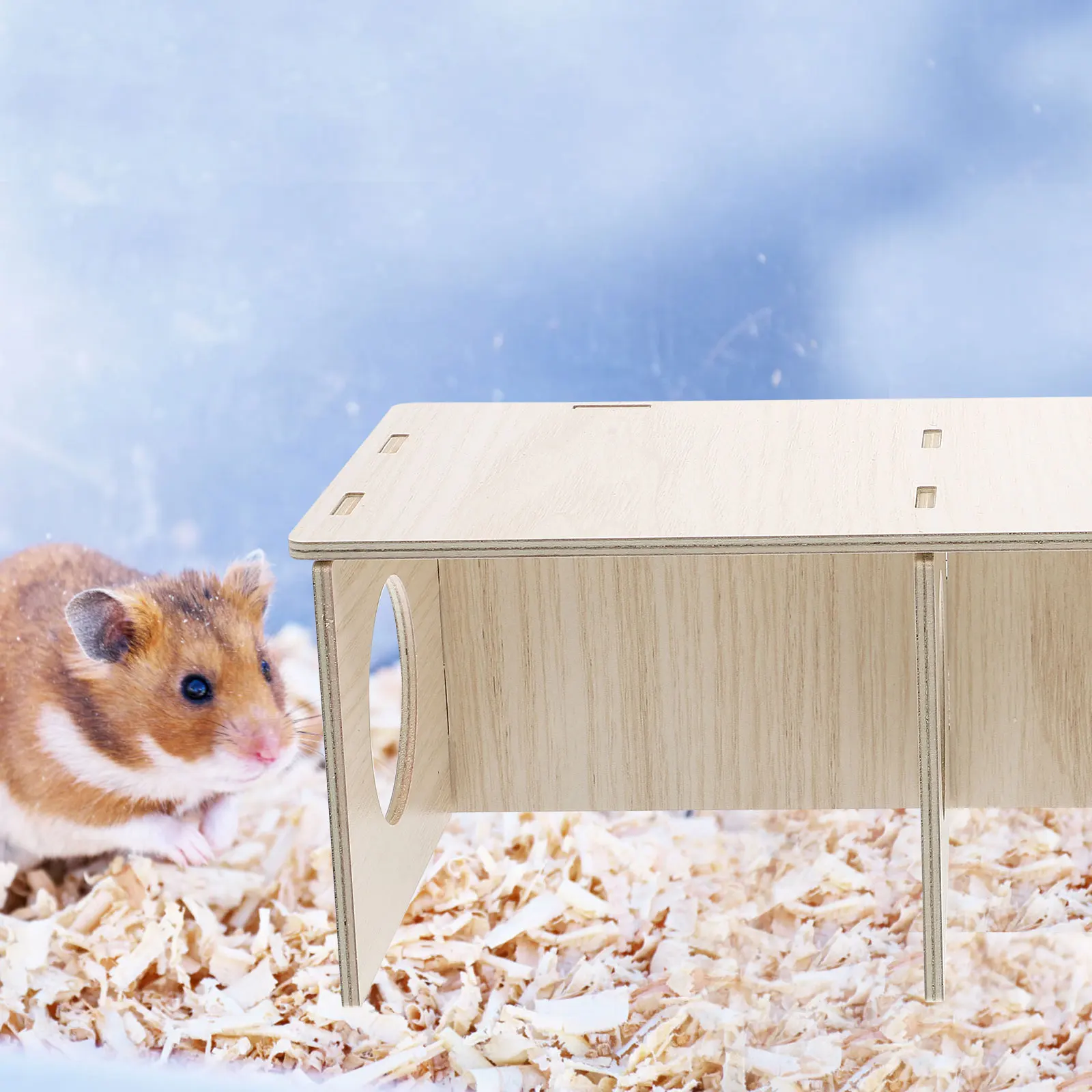 Hamster Solid Wood Hideout House Small Animal Hut Wooden Toy Cabin Guinea Pig Hide Platform Pet Teeth Grinding Easy Pet
Hamster Solid Wood Hideout House Small Animal Hut Wooden Toy Cabin Guinea Pig Hide Platform Pet Teeth Grinding Easy Pet