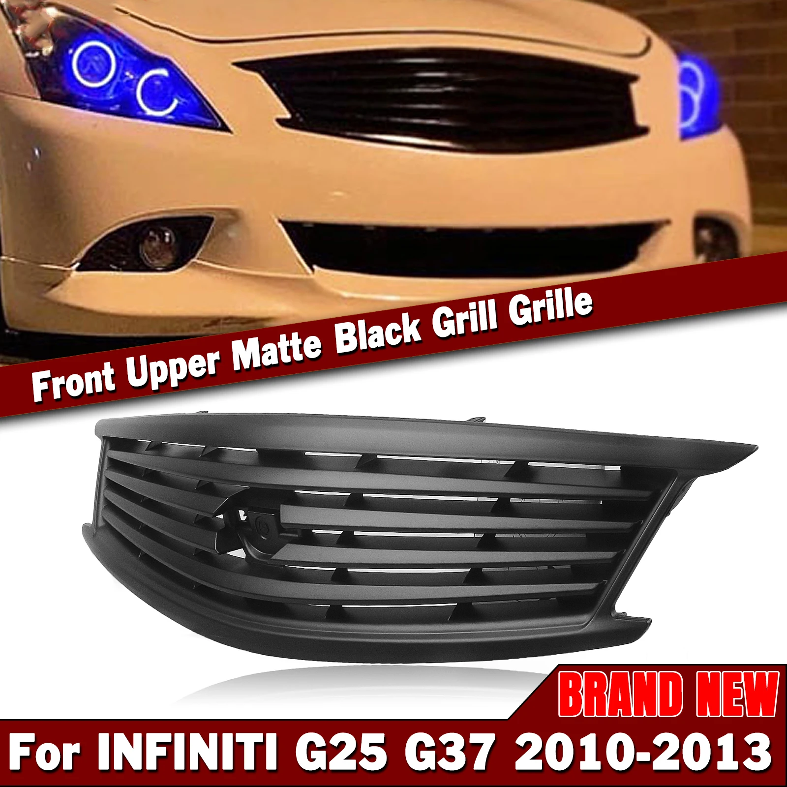 Front Grille Racing Grills For Infiniti G25 G37 Sedan 4 Door 2010-2013 Q40 Upper Bumper Radiator Hood Air Intake Vent Mesh Grid
Front Grille Racing Grills For Infiniti G25 G37 Sedan 4 Door 2010-2013 Q40 Upper Bumper Radiator Hood Air Intake Vent Mesh Grid