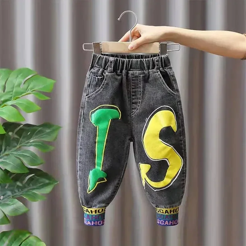2-7Y Boys Pants Spring and Autumn New Children's Jeans Pants Baby Casual Children's Fashionable Warm Pants
2-7Y Boys Pants Spring and Autumn New Children's Jeans Pants Baby Casual Children's Fashionable Warm Pants