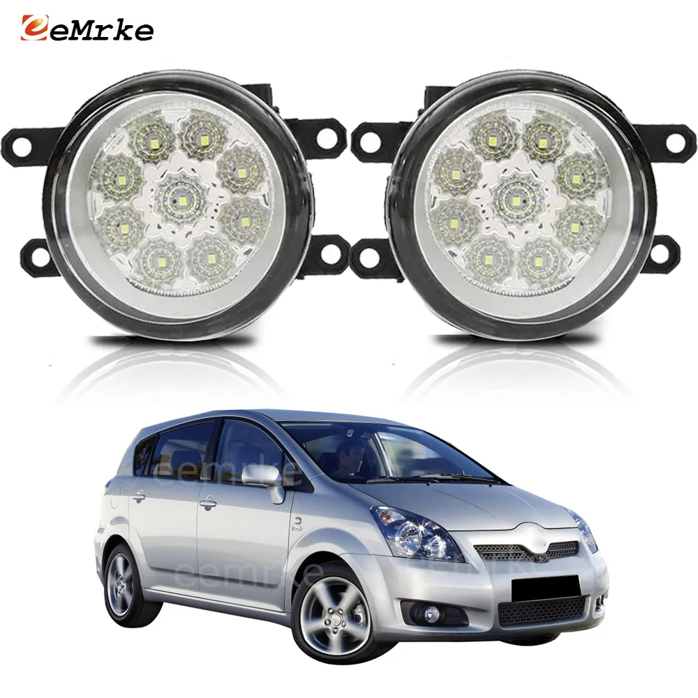 Обновленные светодиодные противотуманные фары для Toyota Corolla Verso AR10, Late 06,2007, 2008, 2009, Автомобильные дневные ходовые огни, аналогичные PTF передние противотуманные фары
Обновленные светодиодные противотуманные фары для Toyota Corolla Verso AR10, Late 06,2007, 2008, 2009, Автомобильные дневные ходовые огни, аналогичные PTF передние противотуманные фары