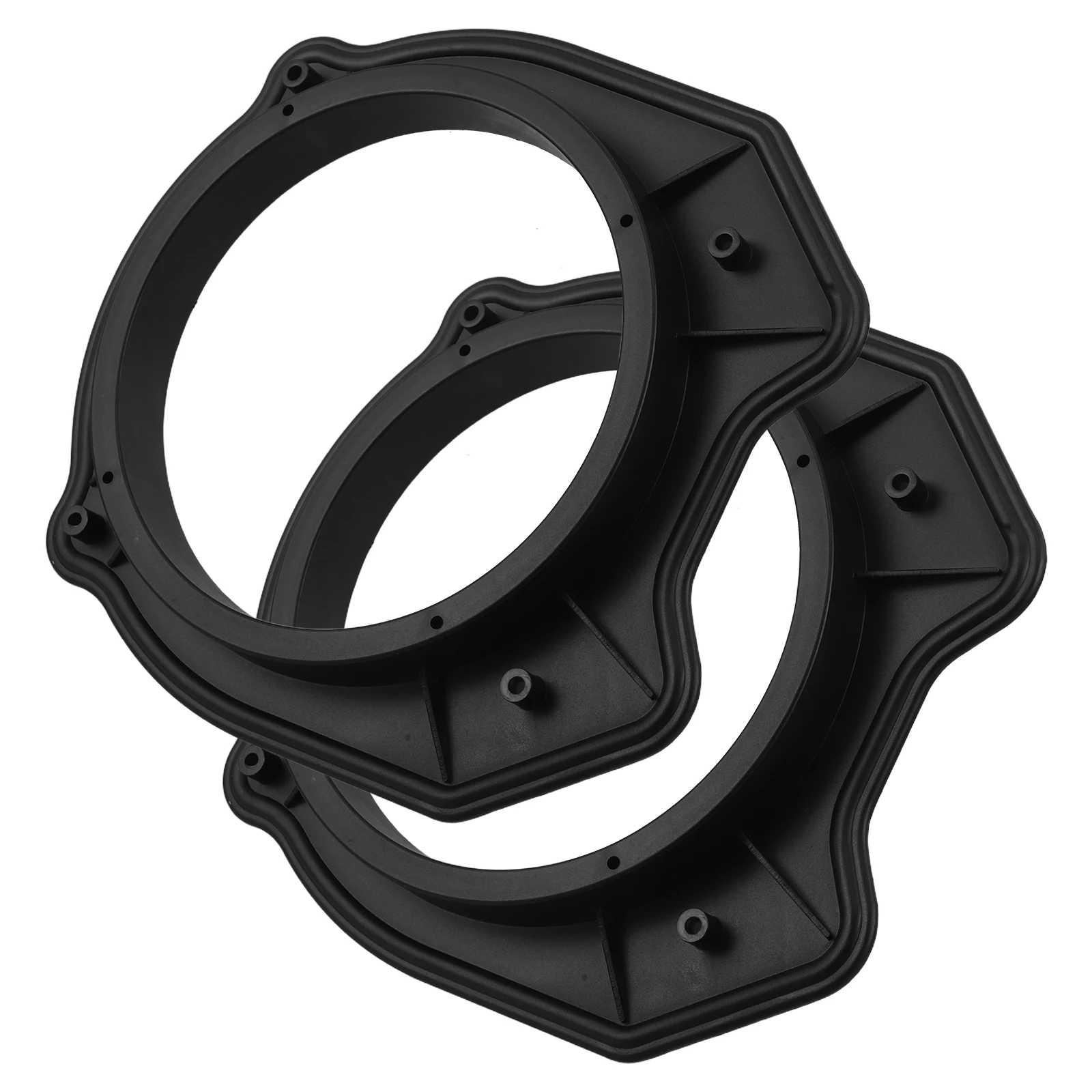 2 pcs Black Plastic Spacer Rings Car Door Mounting Adapter Universal Anti Vibration Sound Insulation Ring Auto Speaker Bracket 
2 pcs Black Plastic Spacer Rings Car Door Mounting Adapter Universal Anti Vibration Sound Insulation Ring Auto Speaker Bracket