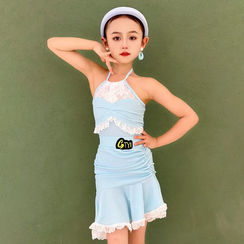 Customized GTYDANCE Latin Dance Suit Girls' Strap Top Latin Practice Dress Set Performance Clothing
Customized GTYDANCE Latin Dance Suit Girls' Strap Top Latin Practice Dress Set Performance Clothing