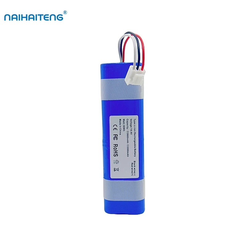 14.4V 2600mAh 3500mAh 18650 4S1P Rechargeable Li-ion Battery Pack For Haier Vacuum Cleaner P50U1 Z50U1 S50U1 Can Be Wholesale
14.4V 2600mAh 3500mAh 18650 4S1P Rechargeable Li-ion Battery Pack For Haier Vacuum Cleaner P50U1 Z50U1 S50U1 Can Be Wholesale