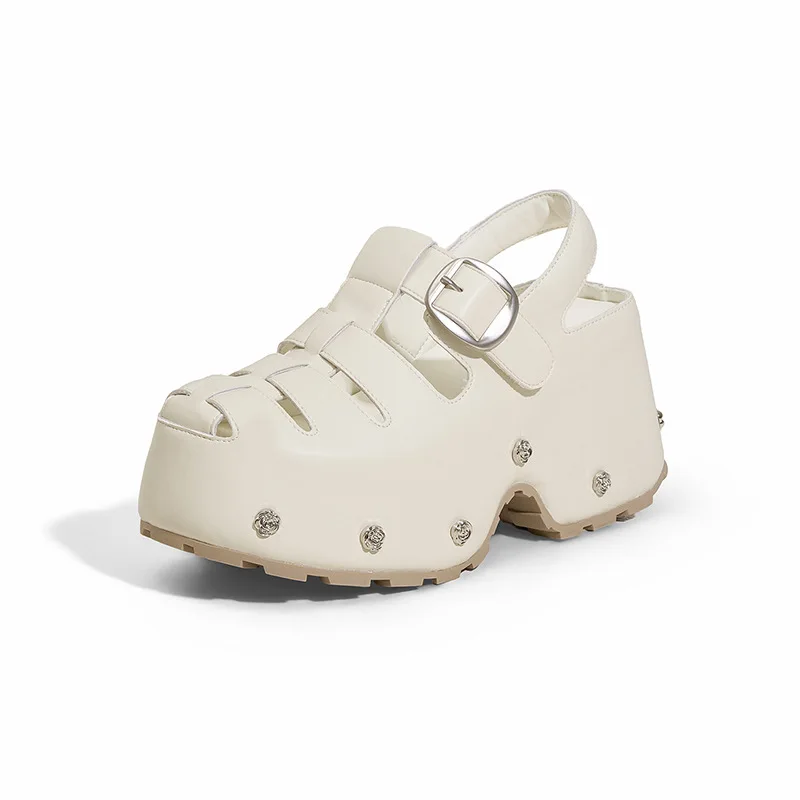 Women's Closed Toe Gladiator Sandals 8.5CM Chunky Platform Sneakers Buckle Ankle Strap Thick Sole Shoes Casual Summer Slippers
Women's Closed Toe Gladiator Sandals 8.5CM Chunky Platform Sneakers Buckle Ankle Strap Thick Sole Shoes Casual Summer Slippers