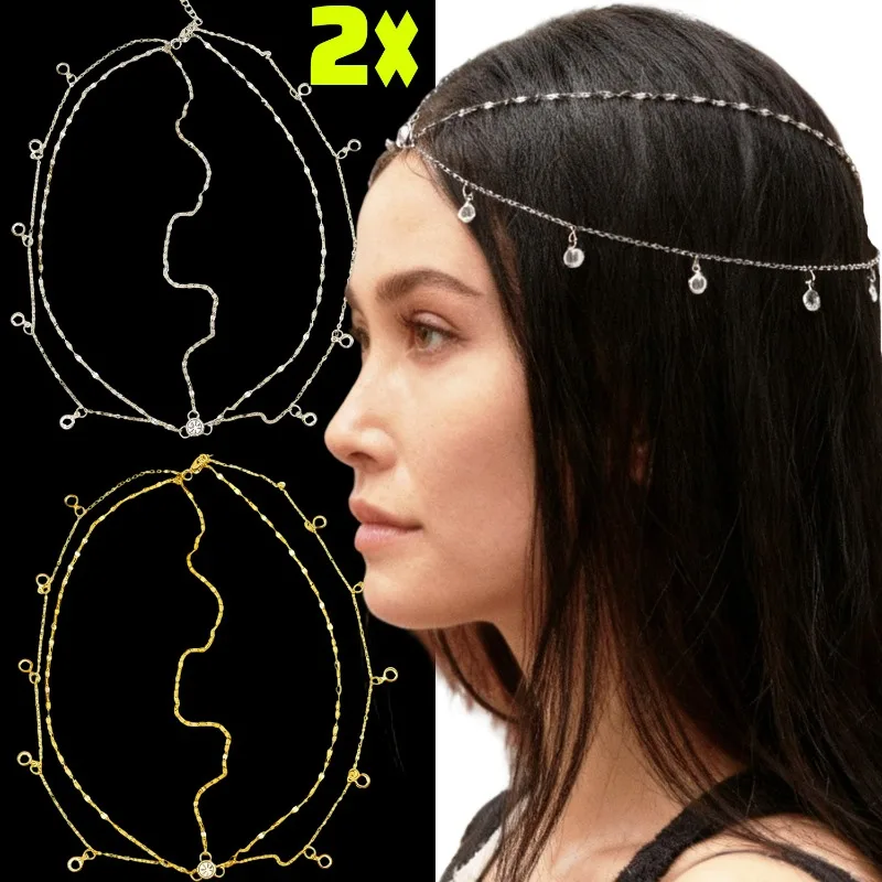 1/2 шт., цепочка на голову с кристаллами в стиле бохо для женщин, свадебные аксессуары для волос, блестящая свадебная цепочка на лоб, серебряные кисточки, головной убор
1/2 шт., цепочка на голову с кристаллами в стиле бохо для женщин, свадебные аксессуары для волос, блестящая свадебная цепочка на лоб, серебряные кисточки, головной убор