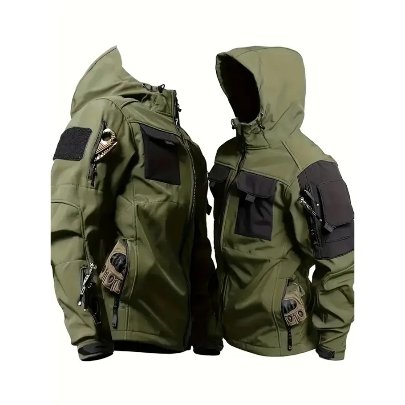Autumn and Winter Men's Outdoor High Quality Sports Mountaineering Windproof Waterproof Jacket Breathable Hooded Jacket
Autumn and Winter Men's Outdoor High Quality Sports Mountaineering Windproof Waterproof Jacket Breathable Hooded Jacket