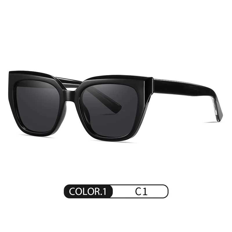 Polarized sunglasses, fashionable square frame anti-blue light glasses, women's sun protection sunglasses
Polarized sunglasses, fashionable square frame anti-blue light glasses, women's sun protection sunglasses