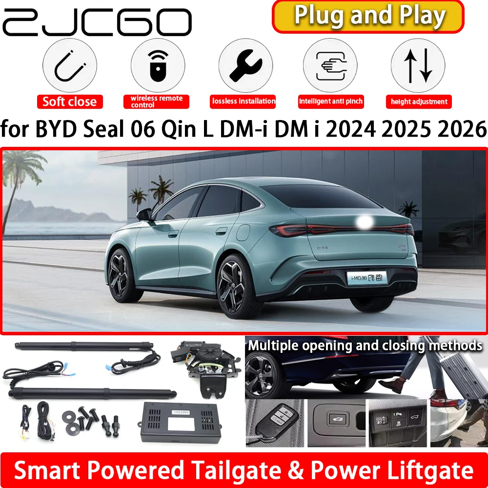 for BYD Seal 06 Qin L DM-i DM i 2024 2025 2026 OEM Automatic Electric Powered Tailgate Power Liftgate Tail Gate Lift Kit System
for BYD Seal 06 Qin L DM-i DM i 2024 2025 2026 OEM Automatic Electric Powered Tailgate Power Liftgate Tail Gate Lift Kit System