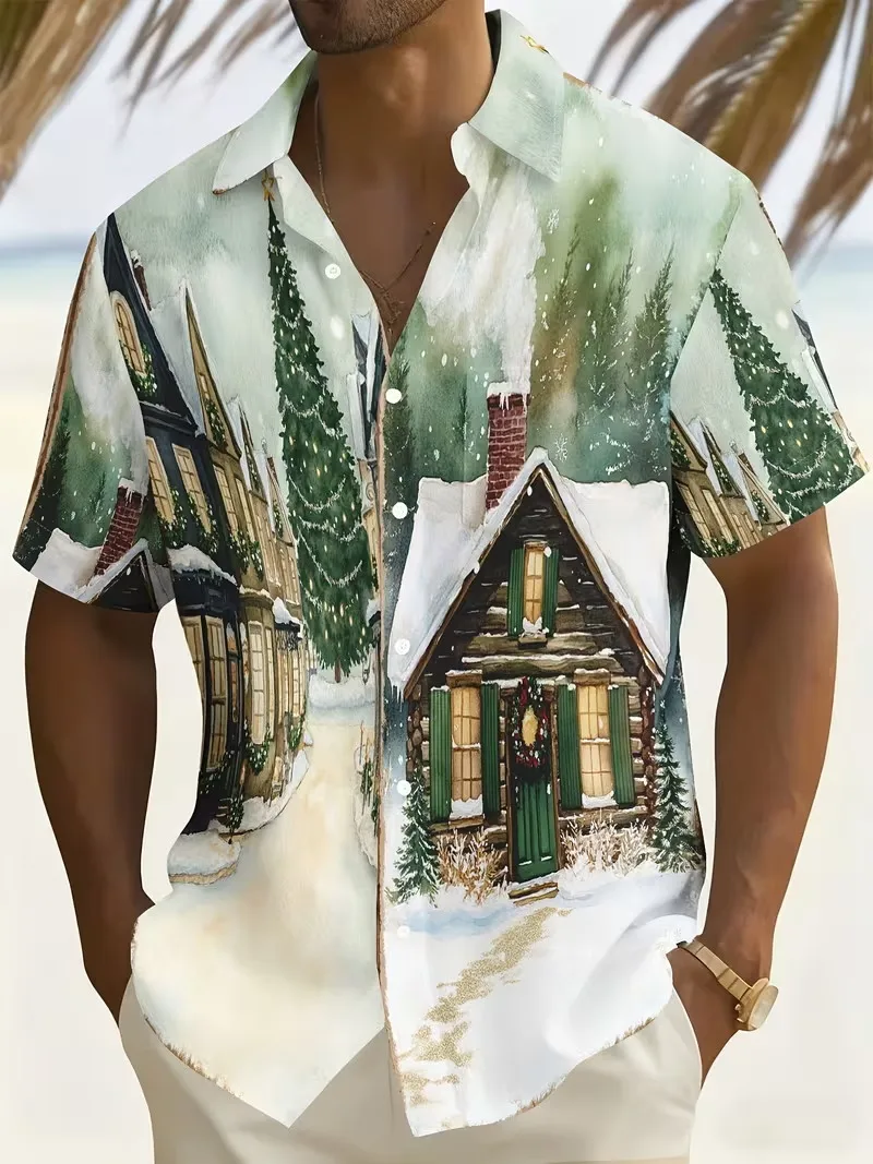 Men's Antarctic Iceberg Landscape Print Hawaiian Shirt Short Sleeve Blue Ocean Scene Button Down Casual Aloha Shirt For Vacation
Men's Antarctic Iceberg Landscape Print Hawaiian Shirt Short Sleeve Blue Ocean Scene Button Down Casual Aloha Shirt For Vacation