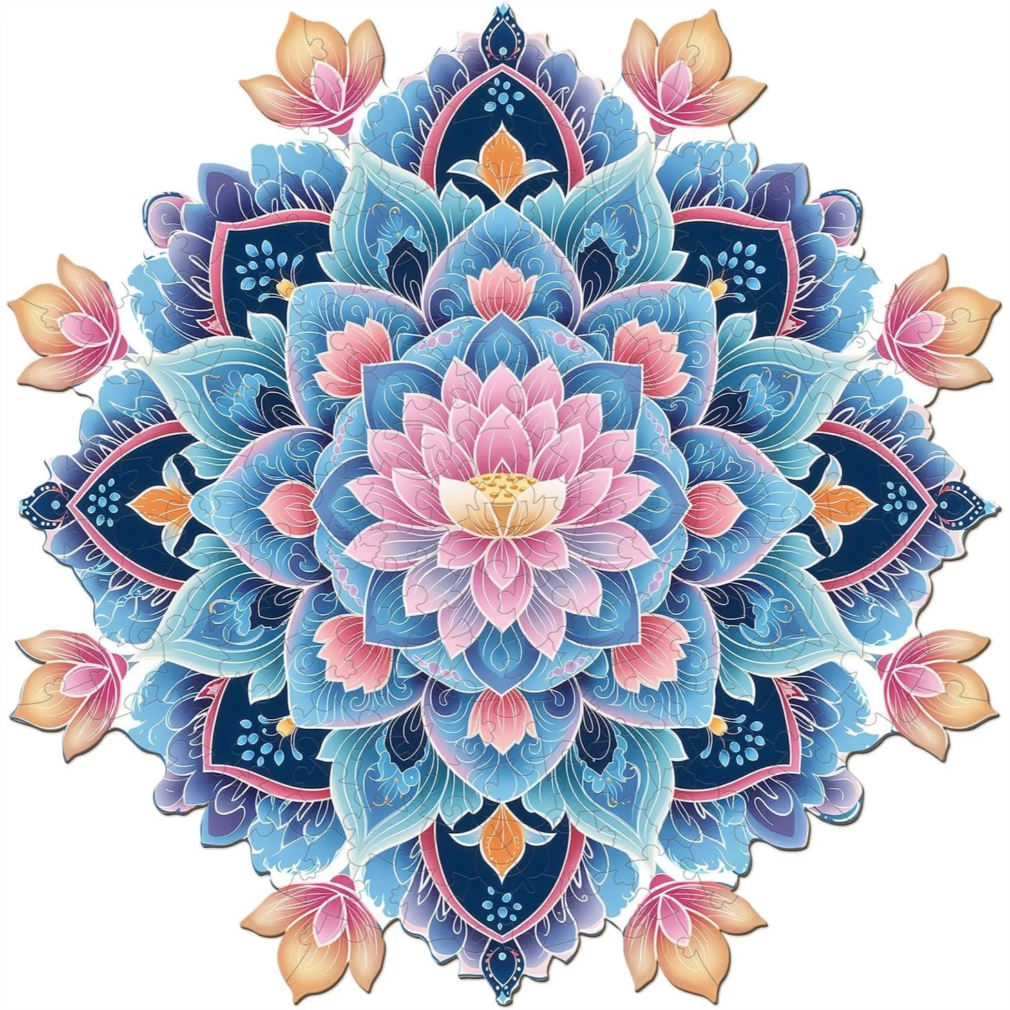 Wooden Puzzles for Adults - Lotus Flower Wood Jigsaw, Unique Animal Shape Pieces - 200 Piece Eco-Friendly Gift
Wooden Puzzles for Adults - Lotus Flower Wood Jigsaw, Unique Animal Shape Pieces - 200 Piece Eco-Friendly Gift