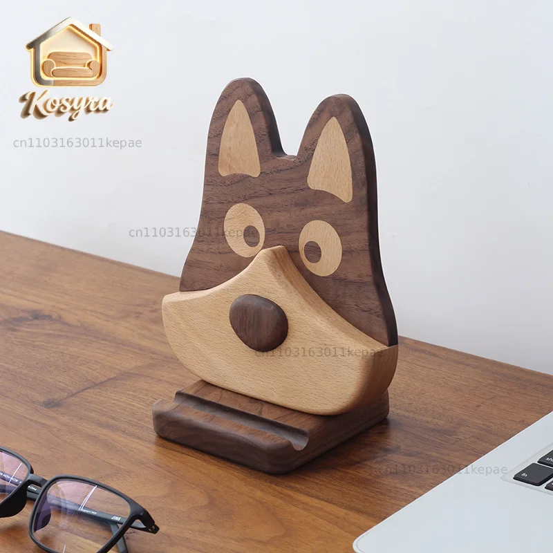 Cartoon Puppy Spectacle Rack Solid Wood Desktop Watch Hanger Multi Functional Mobile Phone Holder Space Saving Desktop Organizer
Cartoon Puppy Spectacle Rack Solid Wood Desktop Watch Hanger Multi Functional Mobile Phone Holder Space Saving Desktop Organizer