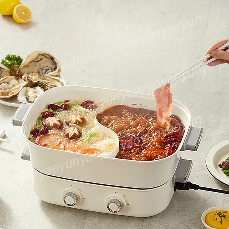 Mandarin Duck Electric Hot Pot, Household Multi-functional Cooking Pot,new Style Electric Heating Split Electric Pot
Mandarin Duck Electric Hot Pot, Household Multi-functional Cooking Pot,new Style Electric Heating Split Electric Pot