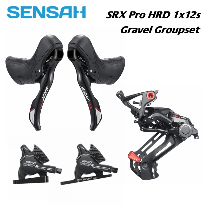 Комплект гравия SENSAH SRX PRO HRD Carbon 1x12s, гидравлический дисковый тормоз, рычаг тормоза из углеродного волокна
Комплект гравия SENSAH SRX PRO HRD Carbon 1x12s, гидравлический дисковый тормоз, рычаг тормоза из углеродного волокна