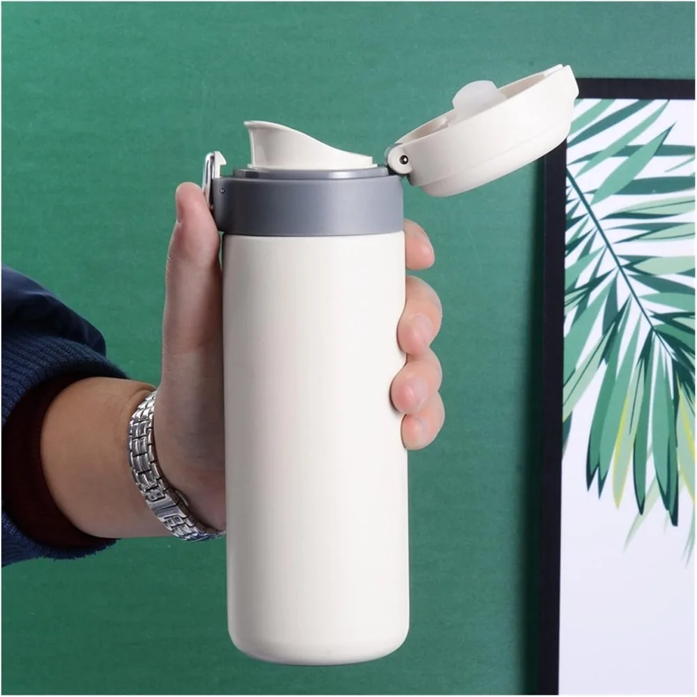 Stainless Steel Vacuum Flask Double Metal Bounce Coffee Milk Tea Travel Gift Insulation Pot (Size : 420ml) (320ml)
Stainless Steel Vacuum Flask Double Metal Bounce Coffee Milk Tea Travel Gift Insulation Pot (Size : 420ml) (320ml)
