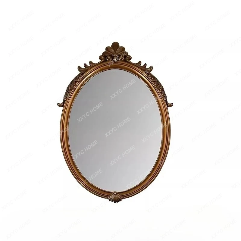 Oval Bathroom High-End Fog-Free Makeup Mirror Luxury Living Room Decorative Mirror
Oval Bathroom High-End Fog-Free Makeup Mirror Luxury Living Room Decorative Mirror