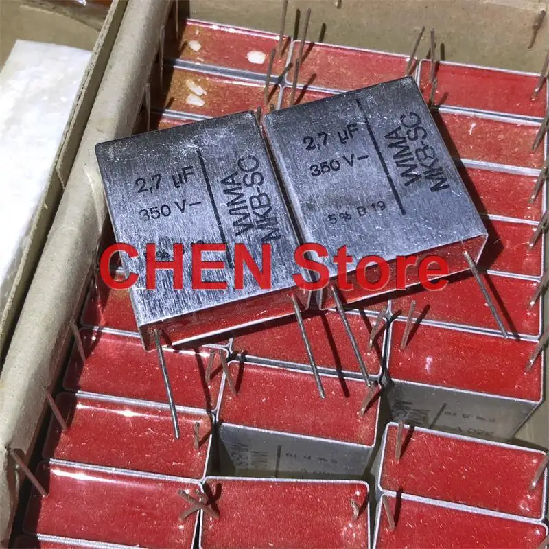 2PCS NEW Germany WIMA MKB-SC 2.7UF 350V 275 Aluminum shell wima Audio frequency coupling capacitor MKB-S-C 2u7 350vdc 275/350v
2PCS NEW Germany WIMA MKB-SC 2.7UF 350V 275 Aluminum shell wima Audio frequency coupling capacitor MKB-S-C 2u7 350vdc 275/350v