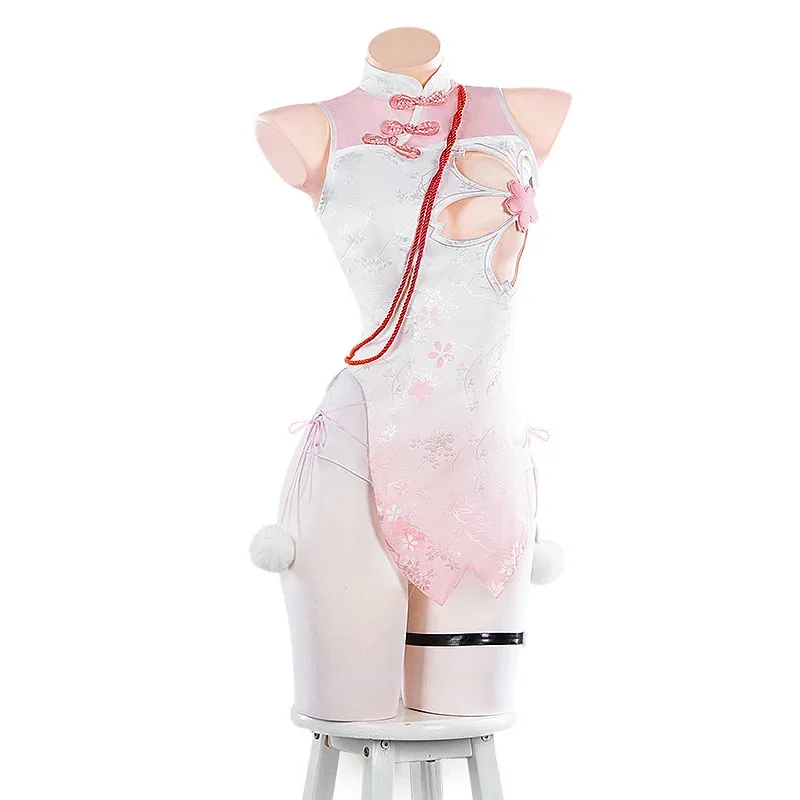 Azur Lane Anime Cosplay Costume Role Play Sexy Pink Cheongsam Outfit for Women Adult Comic Con Party
Azur Lane Anime Cosplay Costume Role Play Sexy Pink Cheongsam Outfit for Women Adult Comic Con Party