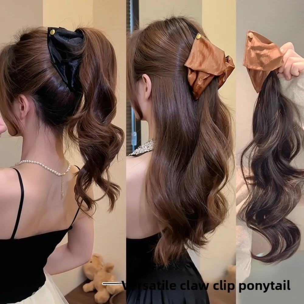 Новый синтетический парик, хвост, треугольный коготь для волос, атласная лента, хвост, наращивание волос, пушистый шиньон, аксессуары для волос
Новый синтетический парик, хвост, треугольный коготь для волос, атласная лента, хвост, наращивание волос, пушистый шиньон, аксессуары для волос