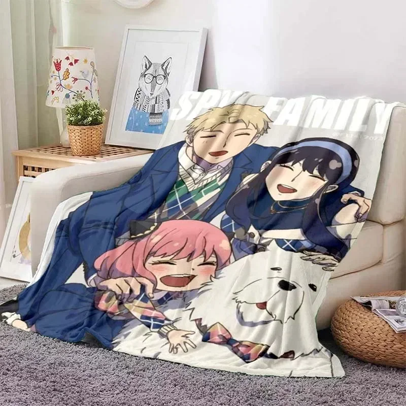 Anime SPYFAMILY Flannel Blanket Washable Sofa Cover Hiking Picnic Fashionable Leisure Office Travel Napping Throw Gifts for Kids
Anime SPYFAMILY Flannel Blanket Washable Sofa Cover Hiking Picnic Fashionable Leisure Office Travel Napping Throw Gifts for Kids