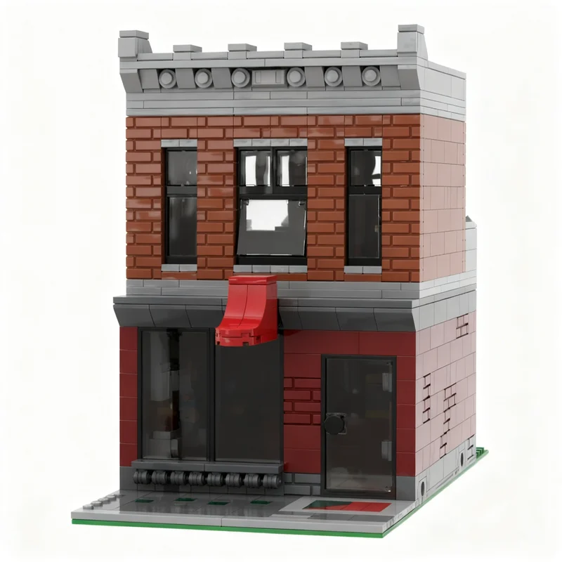 857pcs MOC Shoe Repair Shop Modular Streetscape Model Building Blocks Construction Toy Christmas Gifts DIY Creative Idea Brick
857pcs MOC Shoe Repair Shop Modular Streetscape Model Building Blocks Construction Toy Christmas Gifts DIY Creative Idea Brick