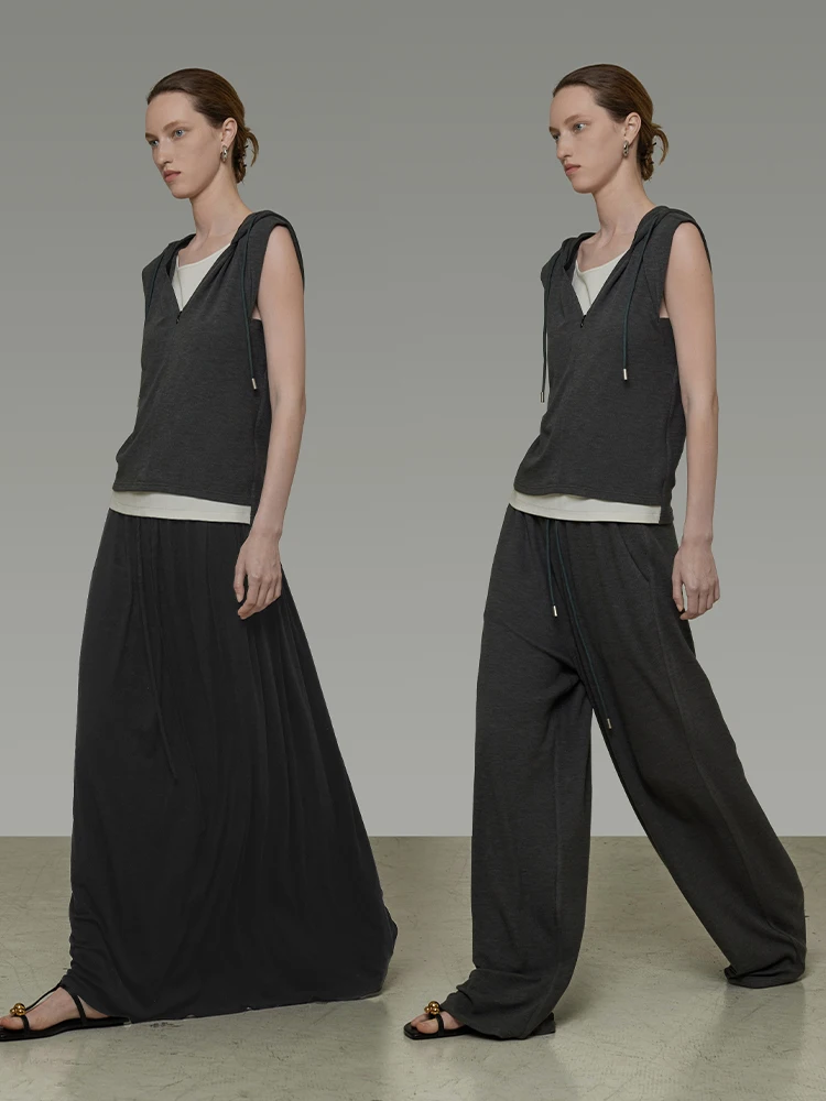 Спортивный комплект UNSPOKEN Color Blo: женский свободный утягивающий топ, повседневные брюки, длинная юбка, высококачественный летний комплект из трех предметов
Спортивный комплект UNSPOKEN Color Blo: женский свободный утягивающий топ, повседневные брюки, длинная юбка, высококачественный летний комплект из трех предметов