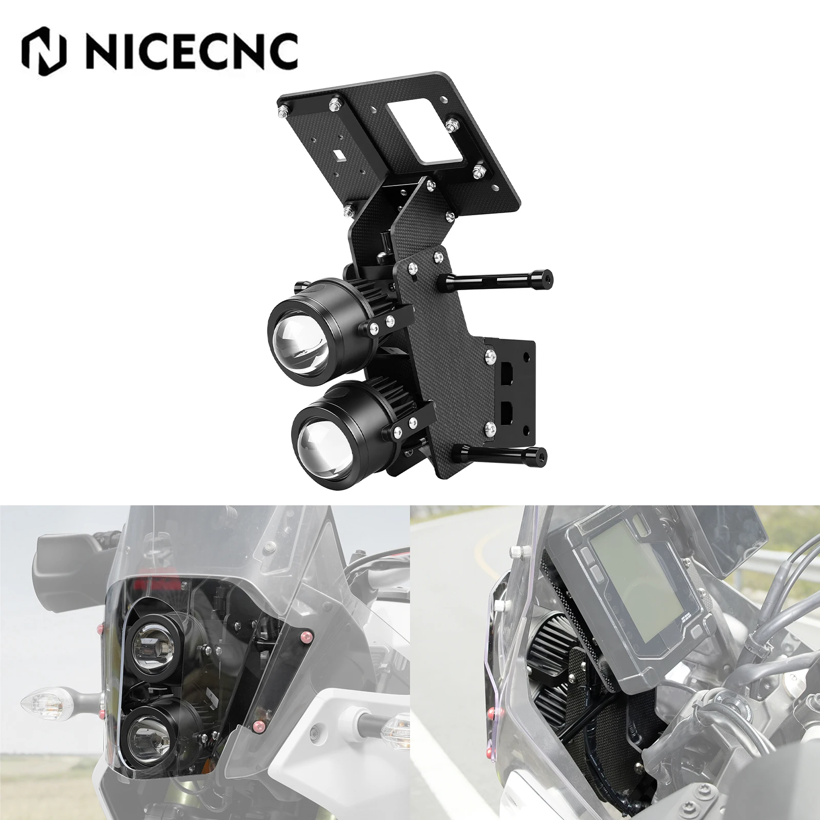 For 2019-2024 Yamaha Tenere 700 XTZ700 Rally Kit GPS Bracket Phone Holder AMPS Mount Adjustable Headlight Front Lights Cover
For 2019-2024 Yamaha Tenere 700 XTZ700 Rally Kit GPS Bracket Phone Holder AMPS Mount Adjustable Headlight Front Lights Cover