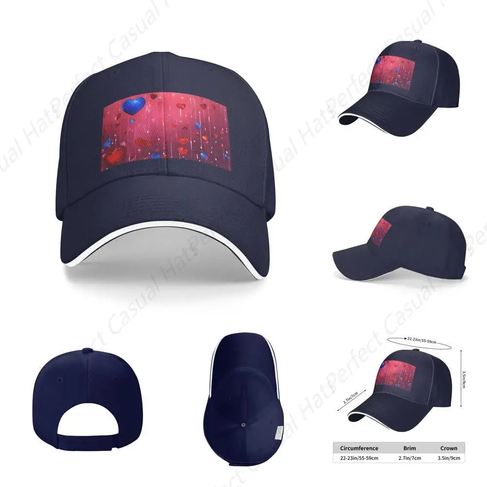 High Quality Abstract Heart Printing Caps Peaked Caps Trucker Hat Men Women Outdoor Sport Travel Sun Visor
High Quality Abstract Heart Printing Caps Peaked Caps Trucker Hat Men Women Outdoor Sport Travel Sun Visor