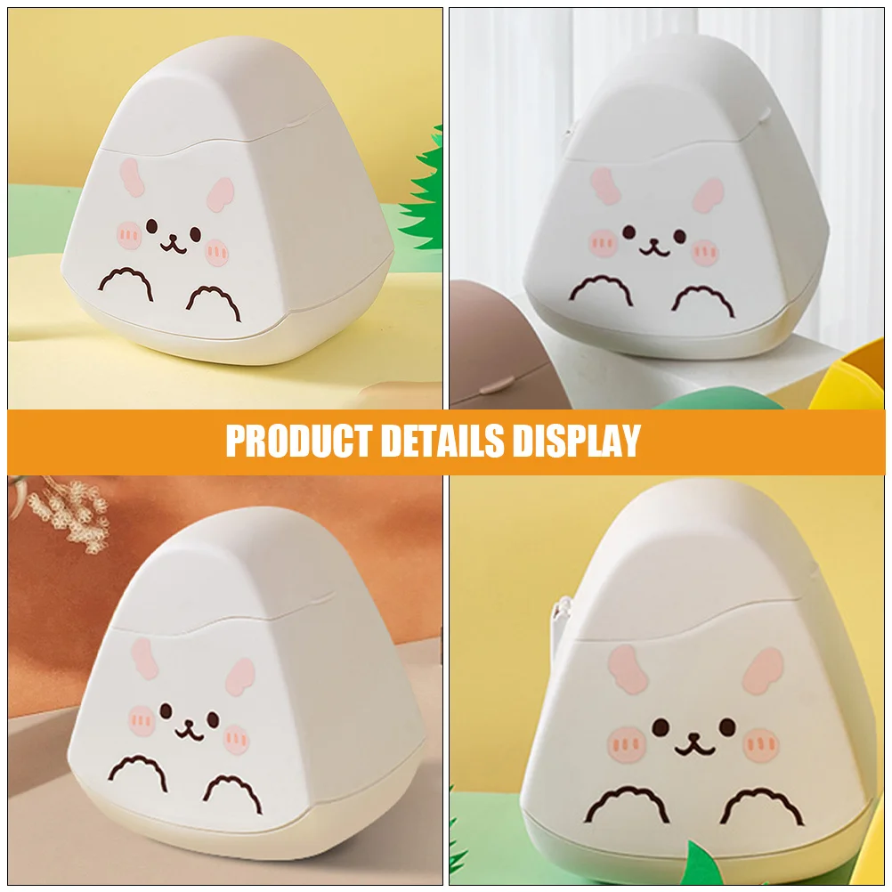 Small Trash Can with Lid Desktop Cartoon Waste Bin Cans White Mini Trashcan Office 
Small Trash Can with Lid Desktop Cartoon Waste Bin Cans White Mini Trashcan Office