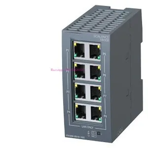 6GK5008-0BA10-1AB2 SCALANCE XB008 Unmanaged Industrial Ethernet Switch for 10/100 Mbit/s;Brand new and original
6GK5008-0BA10-1AB2 SCALANCE XB008 Unmanaged Industrial Ethernet Switch for 10/100 Mbit/s;Brand new and original