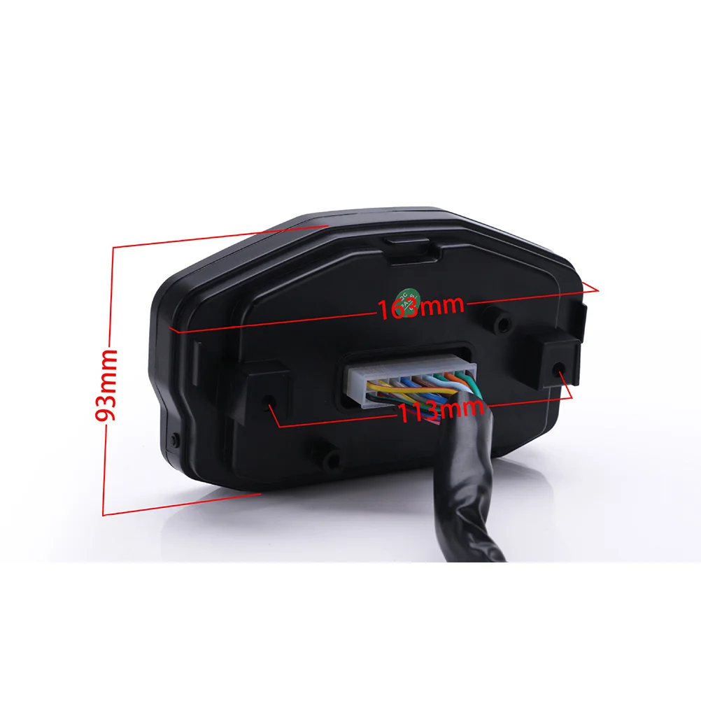 Universal Motorcycle Lcd Speedometer Digital Gauge Water Temperature Odometer Fuel Level Display Fit Single 2 4 Cylinder Durable
Universal Motorcycle Lcd Speedometer Digital Gauge Water Temperature Odometer Fuel Level Display Fit Single 2 4 Cylinder Durable