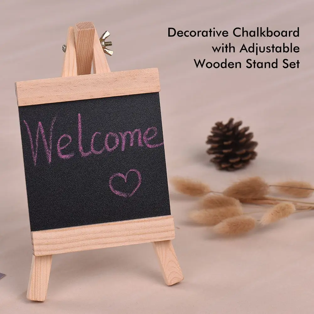 Mini Kids Collapsible Writing Desktop Message Chalk Chalkboard Blackboard Pine Wood Easel Wooden Boards
Mini Kids Collapsible Writing Desktop Message Chalk Chalkboard Blackboard Pine Wood Easel Wooden Boards