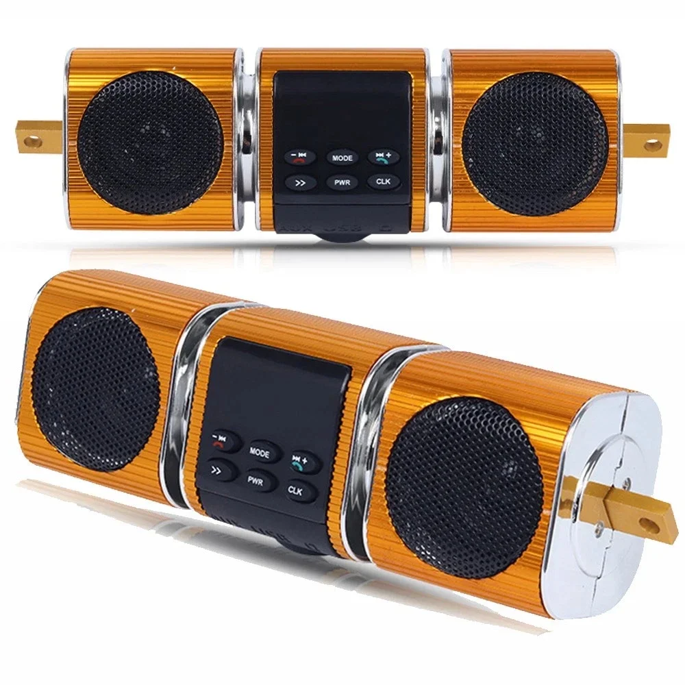 Waterproof Bluetooth Motorcycle Stereo Speaker MP3 Audio System AUX USB FM Radio
Waterproof Bluetooth Motorcycle Stereo Speaker MP3 Audio System AUX USB FM Radio