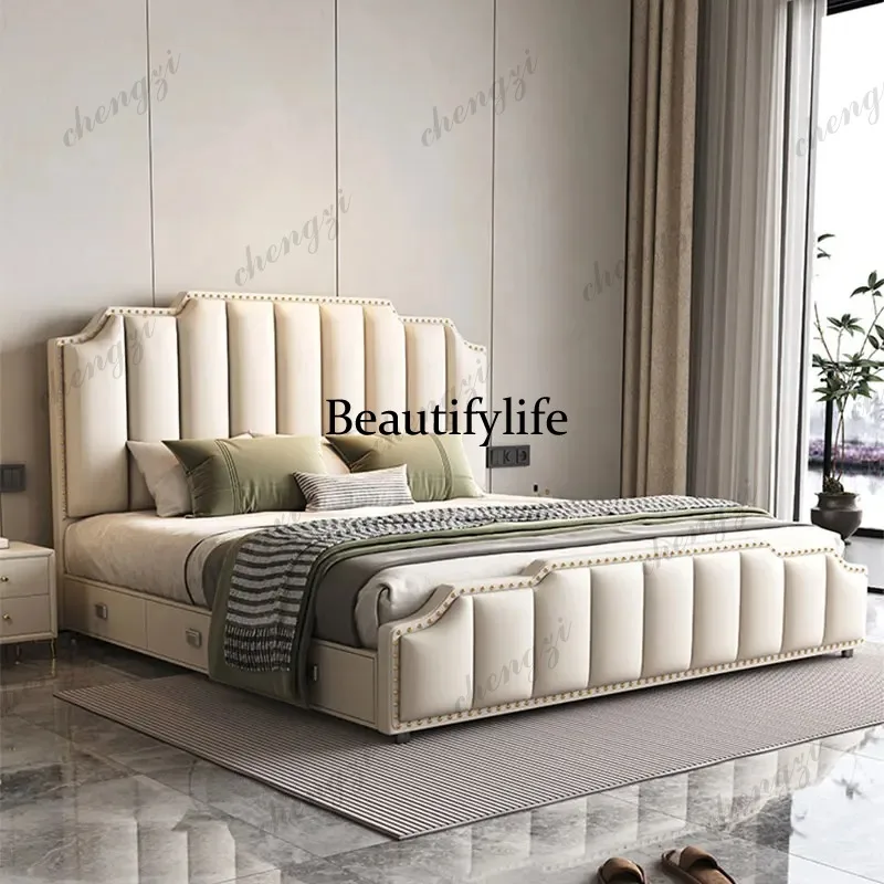 Princess Luxury Frame Double Bed Large Organizer Bedframe Headboards Double Bed Living Room Storage Camas De Casal Furniture
Princess Luxury Frame Double Bed Large Organizer Bedframe Headboards Double Bed Living Room Storage Camas De Casal Furniture